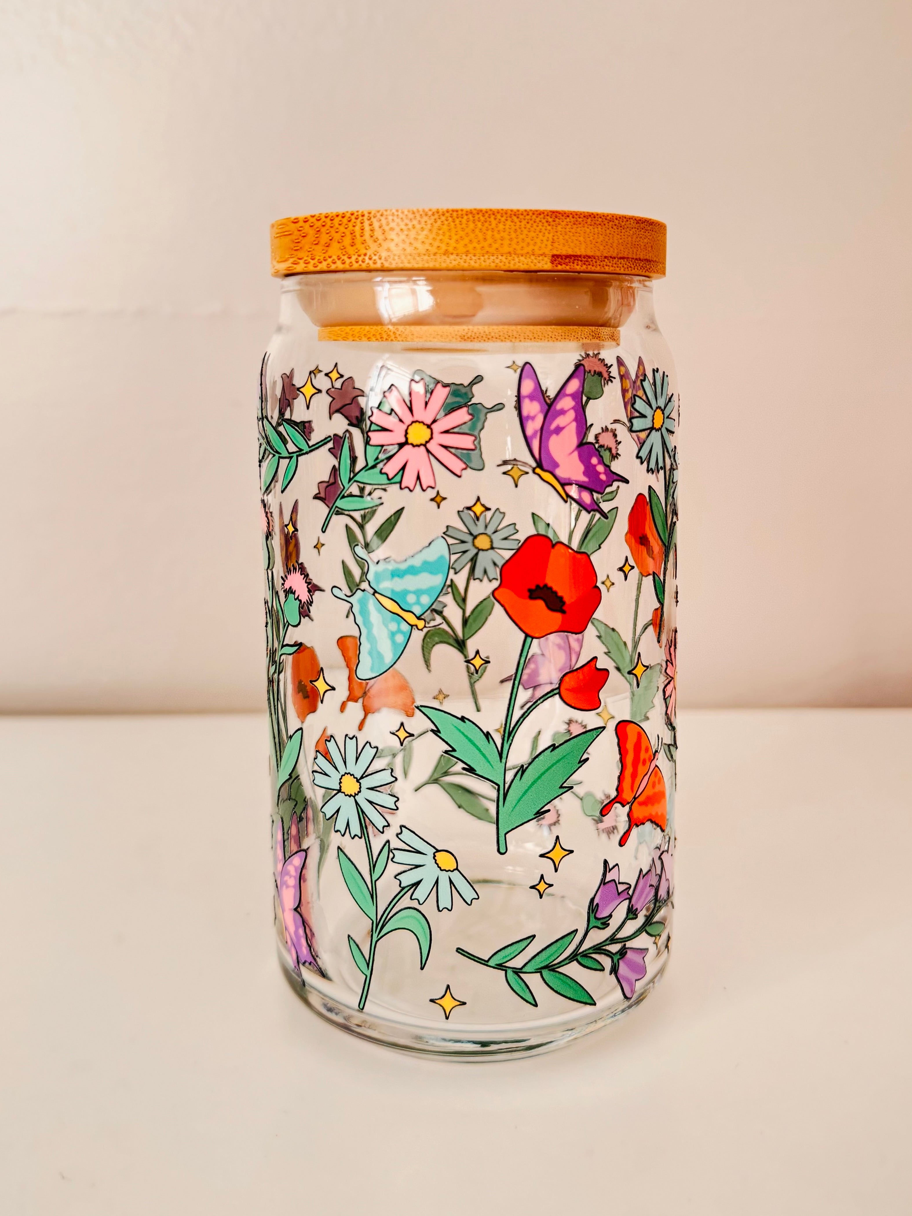 12 oz - Wild Flowers (Double Sided)