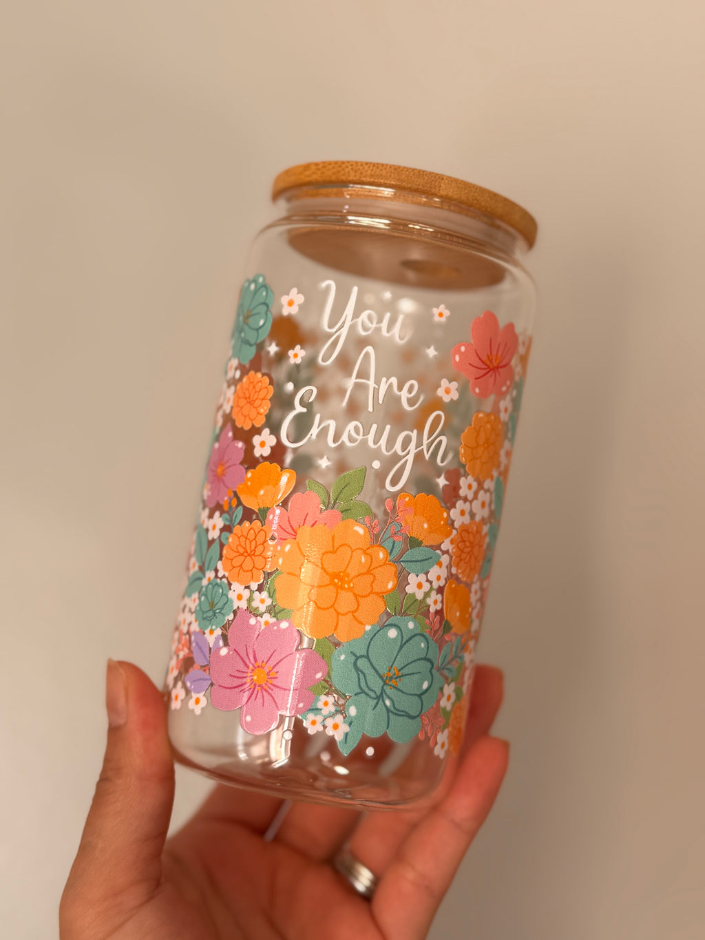 16 Oz - “You Are Enough” (Double Sided)