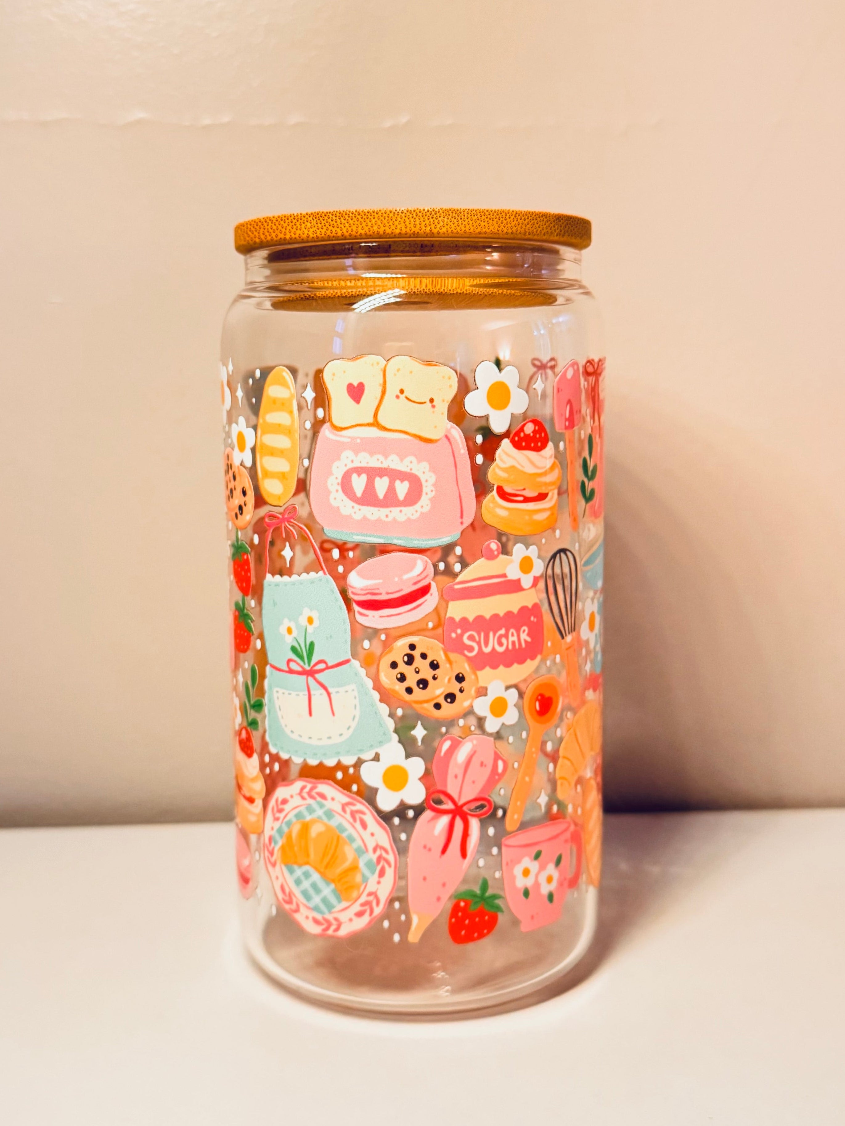 16 oz - Baker Coquette (Double Sided)