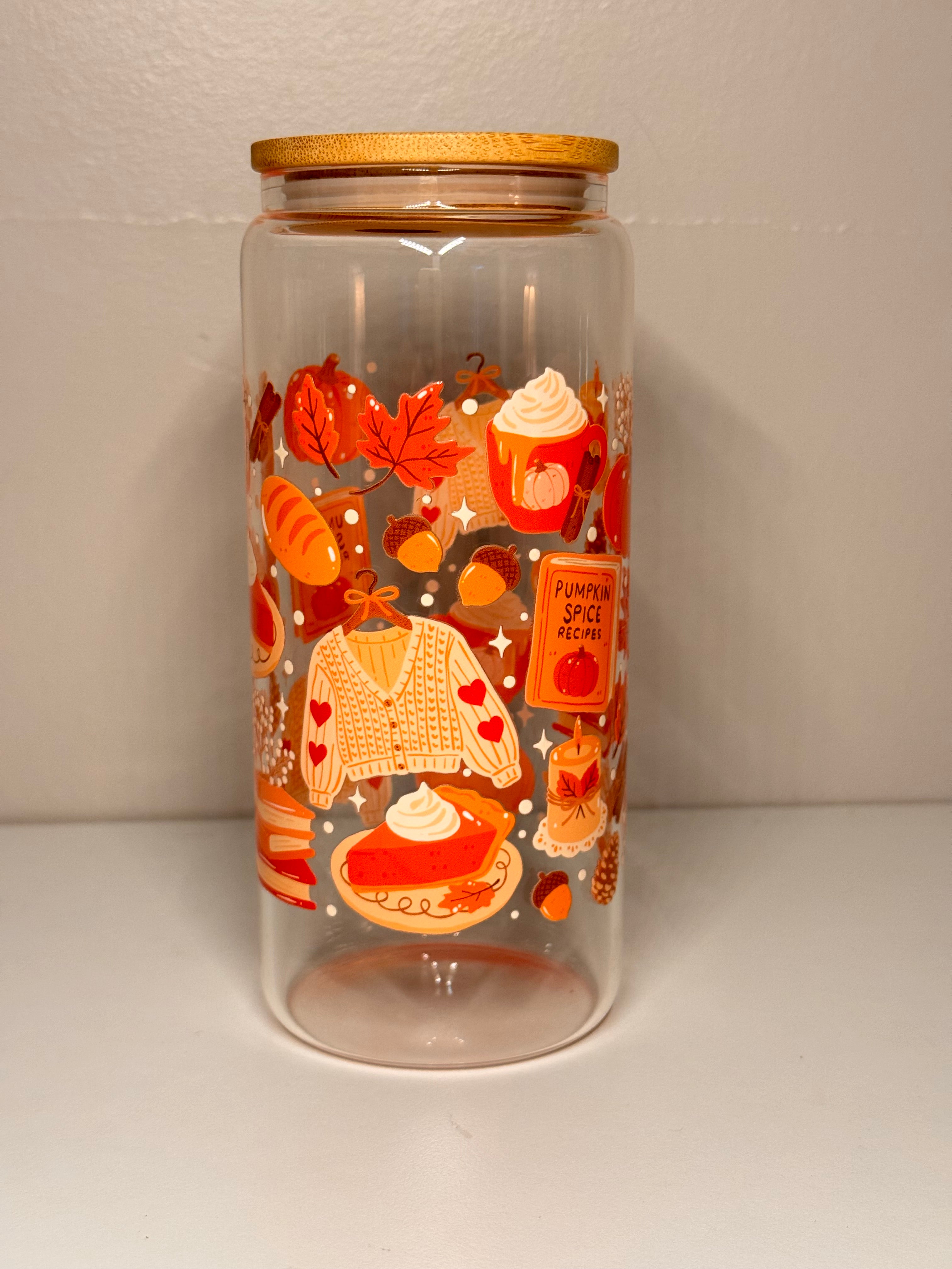 20 oz - Autumn Sweater Weather (Double Sided)