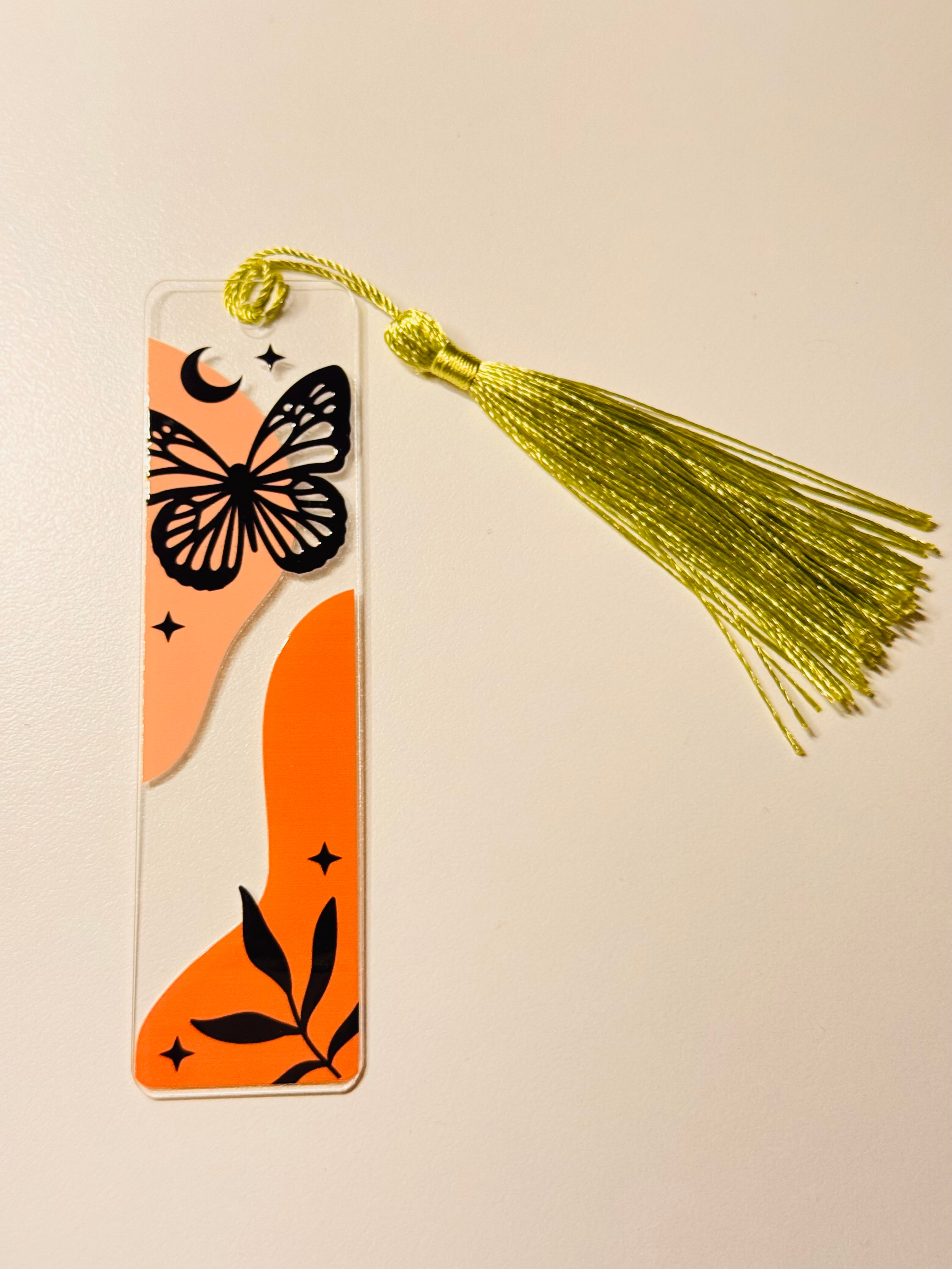 Boho Butterfly Bookmark