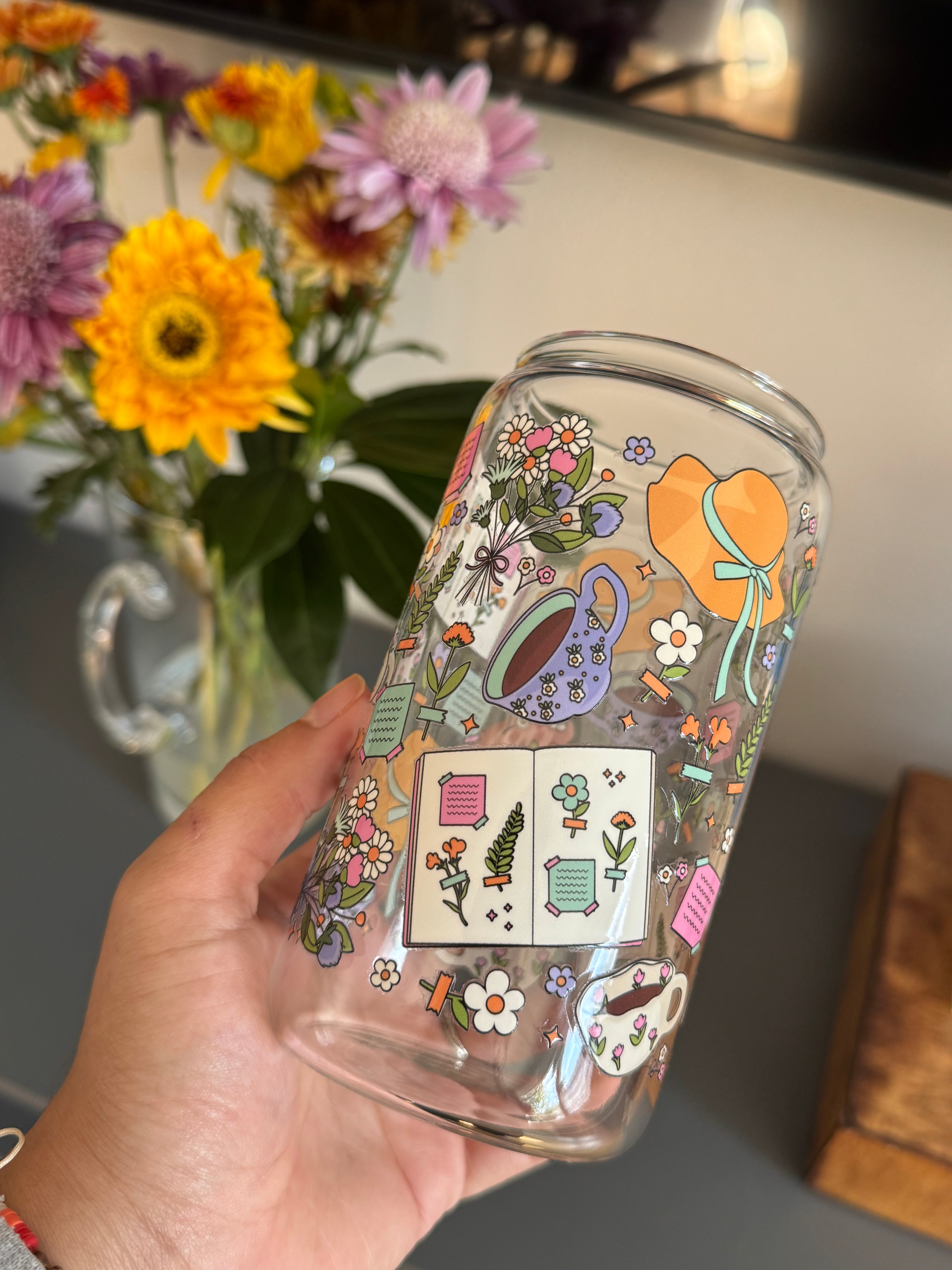 16 oz - Garden Party (Double Sided)