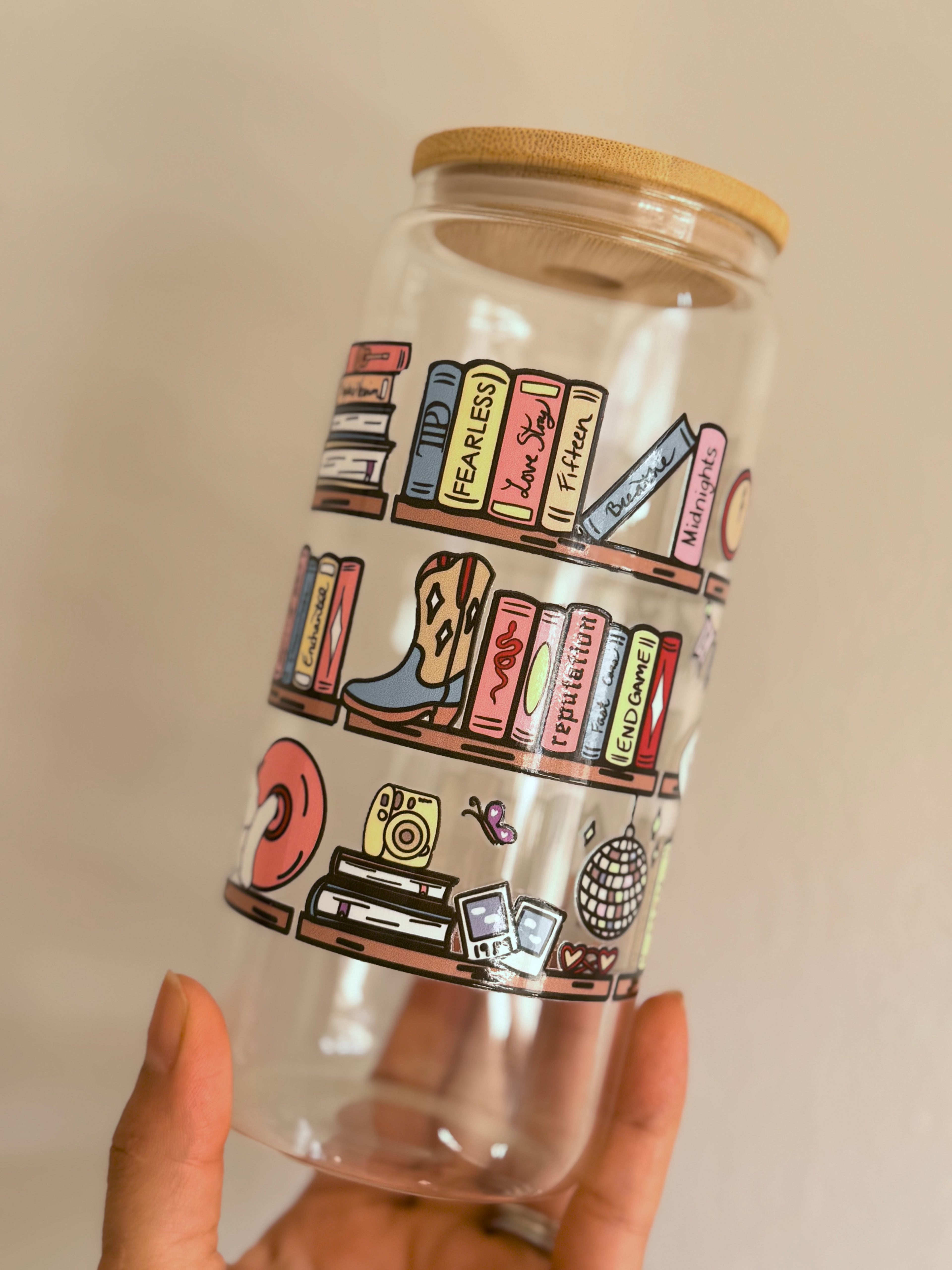 20 oz - Swiftie Book Shelf