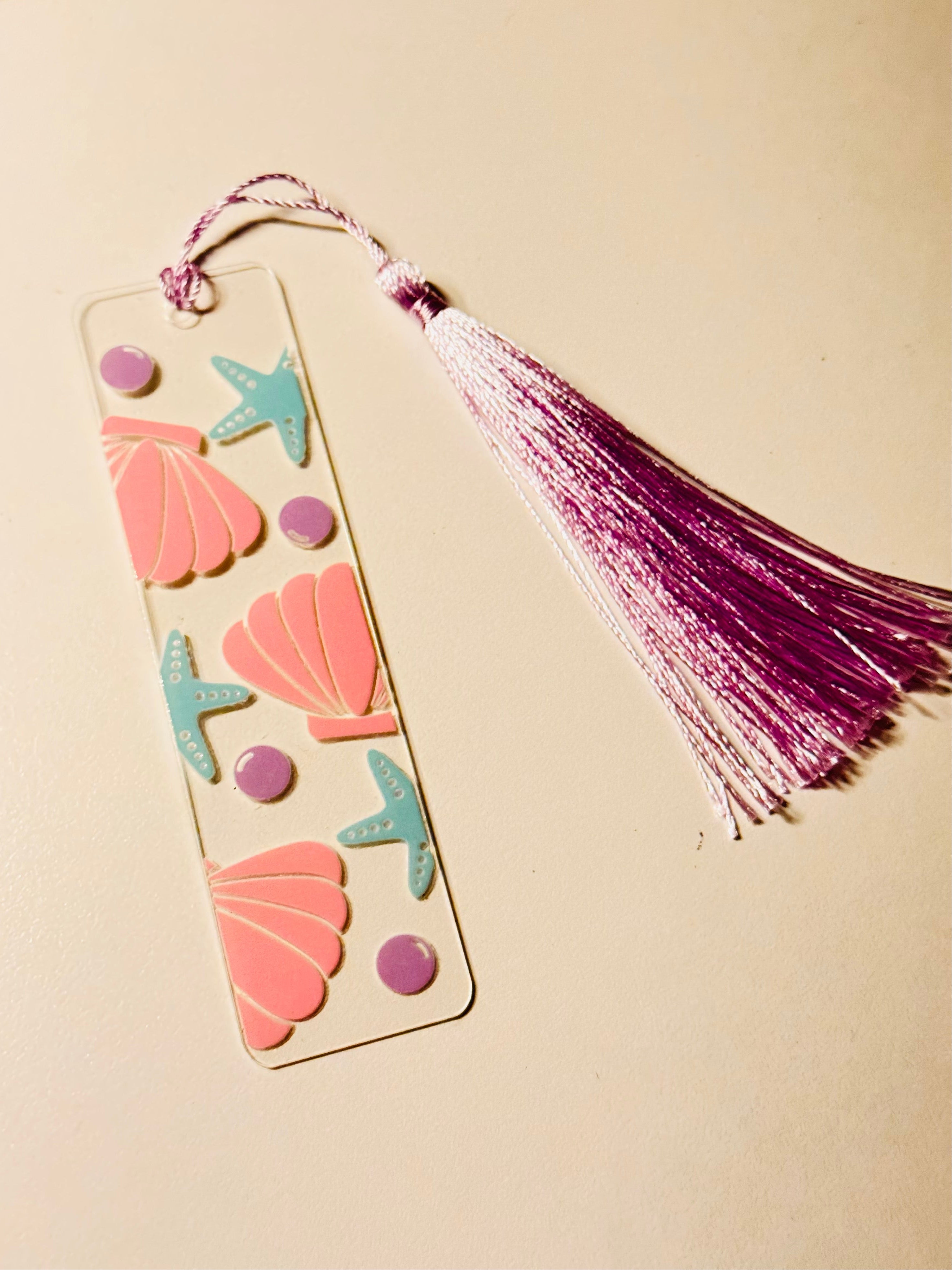 Sea Shell Bookmark